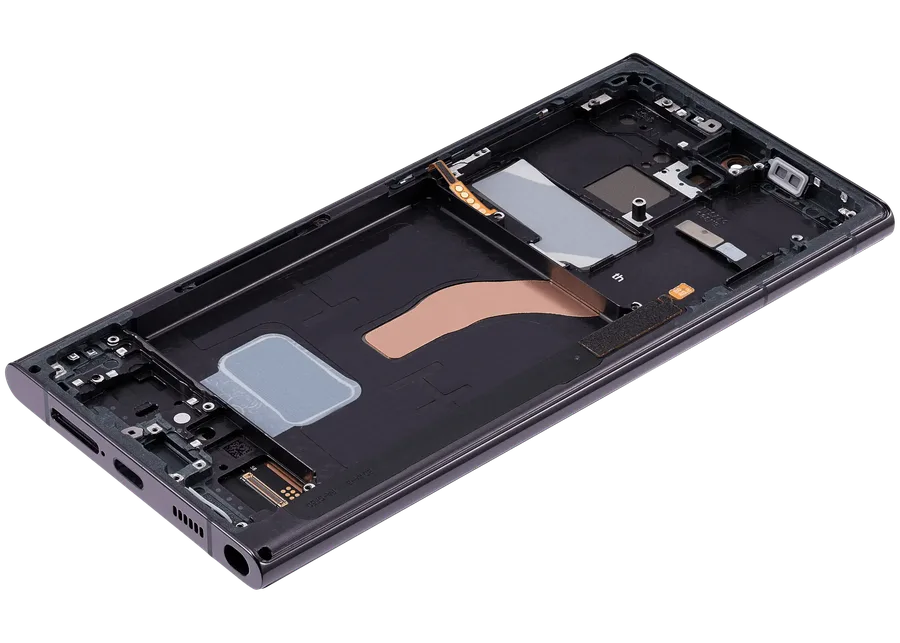 Pantalla OLED con marco para Samsung Galaxy S22 Ultra 5G — foto 4
