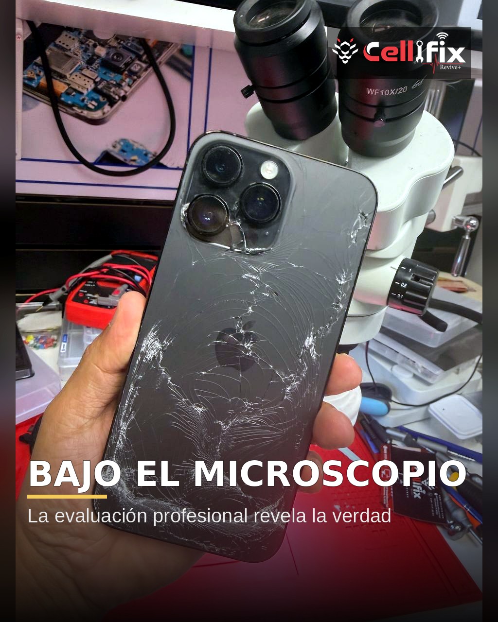 ¿Vale la pena reparar un iPhone severamente dañado?