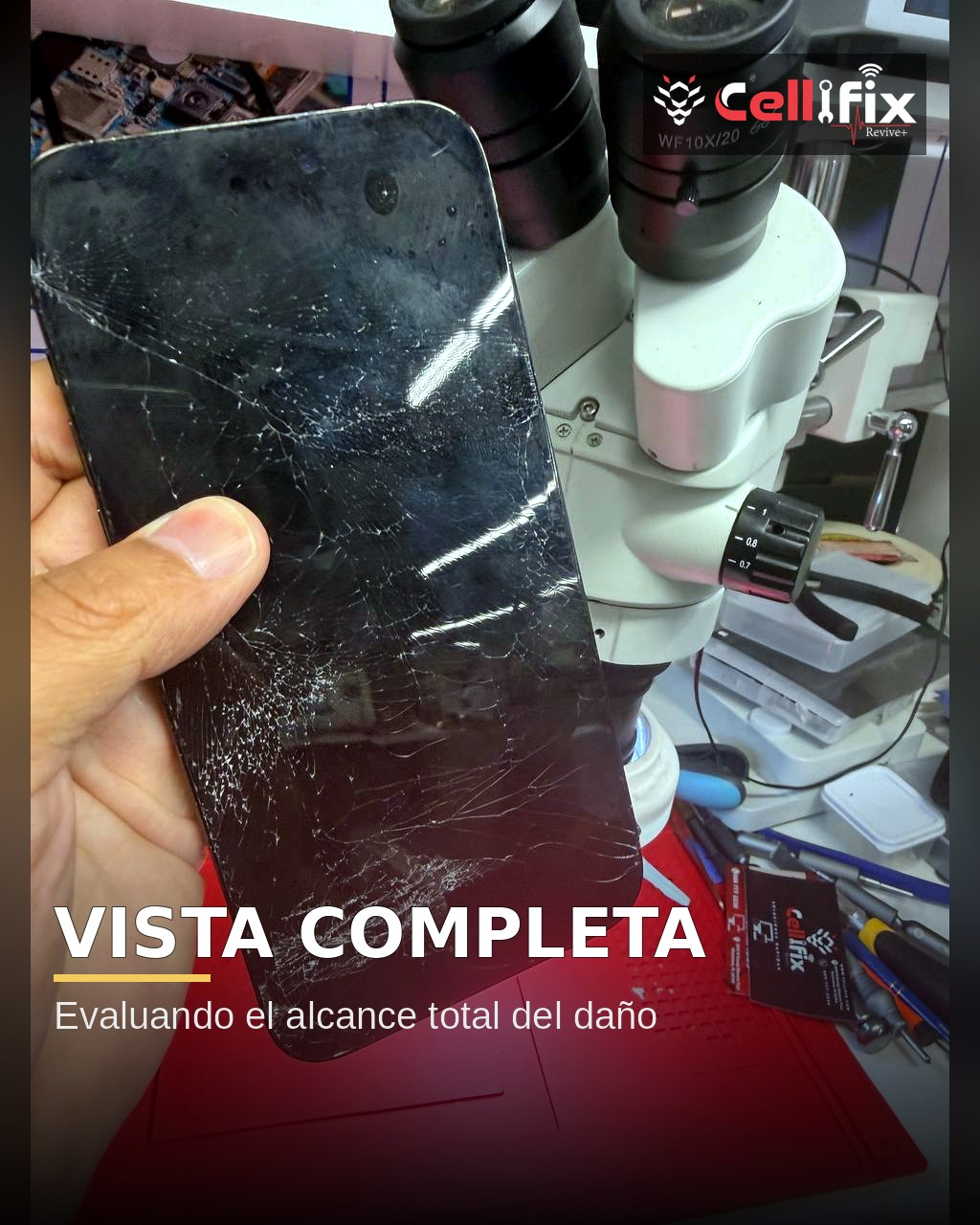 ¿Vale la pena reparar un iPhone severamente dañado?