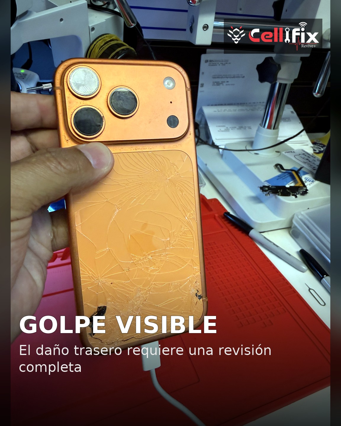Qué revisar después de un golpe fuerte en el teléfono