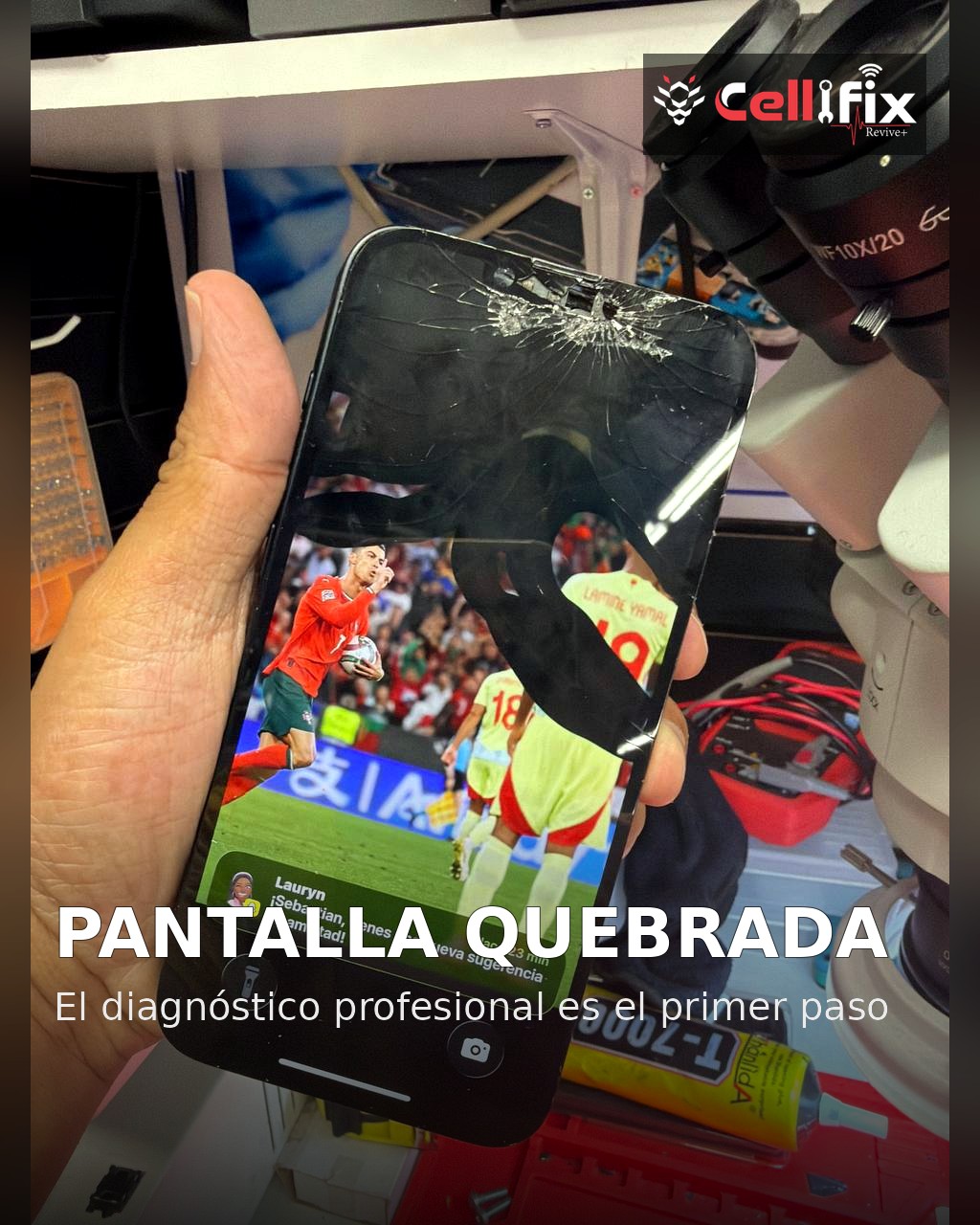 Pantalla rota: no es el fin de tu teléfono